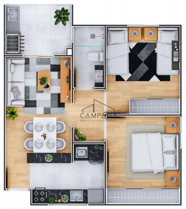 Imagem Apartamento com 2 Quartos à Venda, 52 m² em Morro Do Algodão - Caraguatatuba Imagem Apartamento com 2 Quartos à Venda, 52 m² em Morro Do Algodão - Caraguatatuba