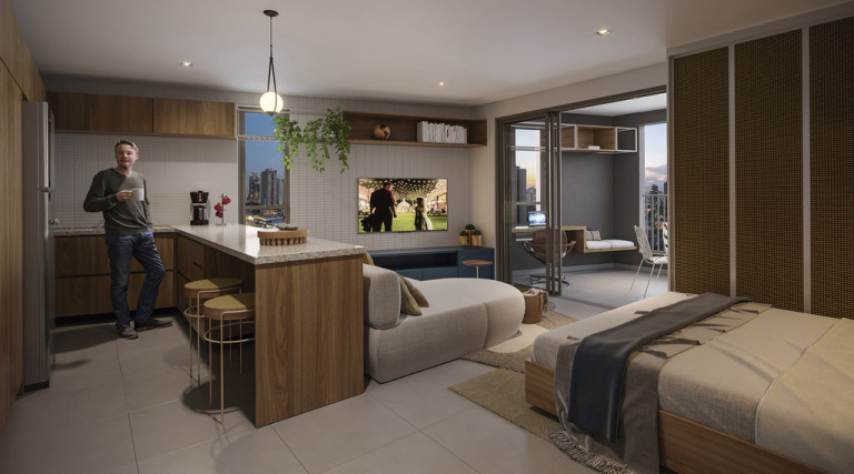 Imagem Imóvel com 1 Quarto à Venda, 19 m² em Quarta Parada - São Paulo Imagem Imóvel com 1 Quarto à Venda, 19 m² em Quarta Parada - São Paulo
