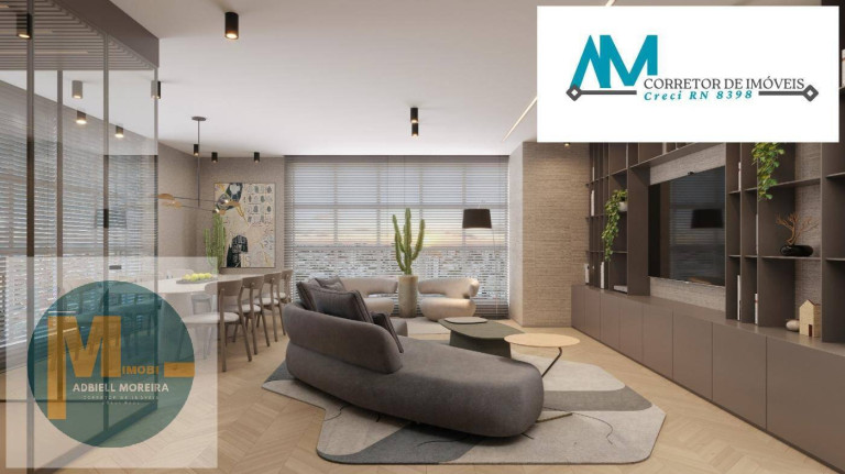 Imagem Apartamento com 3 Quartos à Venda, 101 m² em Petrópolis - Natal