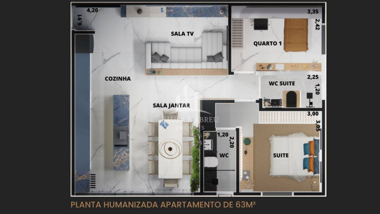 Imagem Apartamento com 2 Quartos à Venda, 53 m² em Vila Nossa Senhora Das Vitórias - Mauá Imagem Apartamento com 2 Quartos à Venda, 53 m² em Vila Nossa Senhora Das Vitórias - Mauá