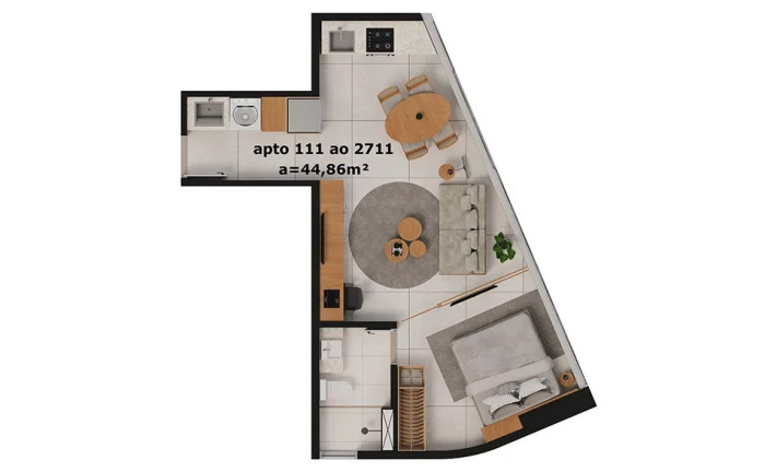Imagem Apartamento com 1 Quarto à Venda, 40 m² em Pina - Recife Imagem Apartamento com 1 Quarto à Venda, 40 m² em Pina - Recife
