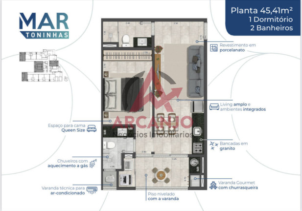 Imagem Apartamento com 2 Quartos à Venda, 76 m² em Toninhas - Ubatuba Imagem Apartamento com 2 Quartos à Venda, 76 m² em Toninhas - Ubatuba