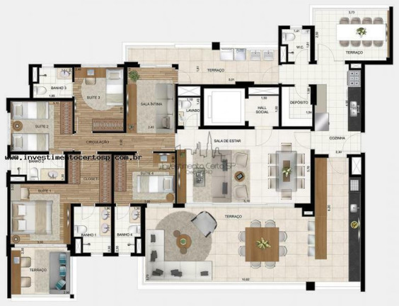 Imagem Apartamento com 3 Quartos à Venda, 213 m² em Morumbi - São Paulo Imagem Apartamento com 3 Quartos à Venda, 213 m² em Morumbi - São Paulo
