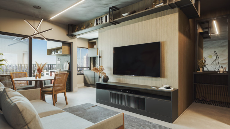 Imagem Apartamento com 2 Quartos à Venda, 74 m² em Parque Amazônia - Goiânia