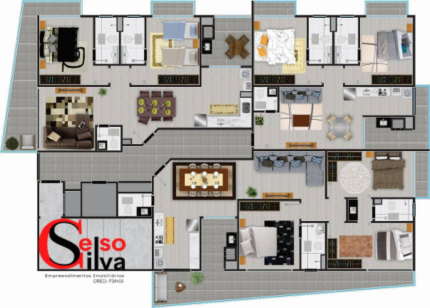 Imagem Apartamento com 3 Quartos à Venda, 86 m² em Balneário Piçarras