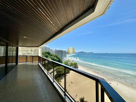 Apartamento com 4 Quartos à Venda, 200 m² em Jardim Astúrias - Guarujá