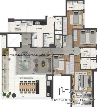 Imagem Apartamento com 4 Quartos à Venda, 170 m² em Vila Clementino - São Paulo Imagem Apartamento com 4 Quartos à Venda, 170 m² em Vila Clementino - São Paulo