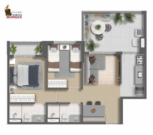 Imagem Apartamento com 2 Quartos à Venda, em Vila Mascote - São Paulo Imagem Apartamento com 2 Quartos à Venda, em Vila Mascote - São Paulo