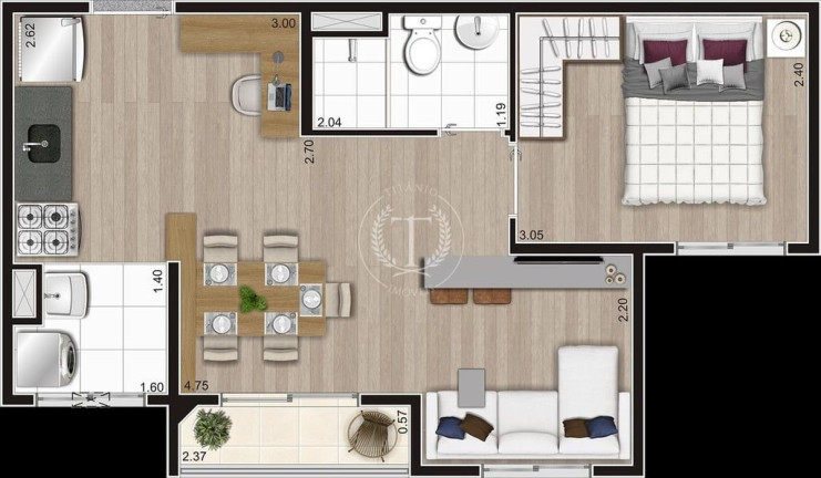 Imagem Apartamento com 2 Quartos à Venda, 37 m² em Vila Moraes - São Paulo