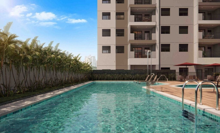 Imagem Apartamento com 2 Quartos à Venda, 47 m² em Santo Amaro - São Paulo
