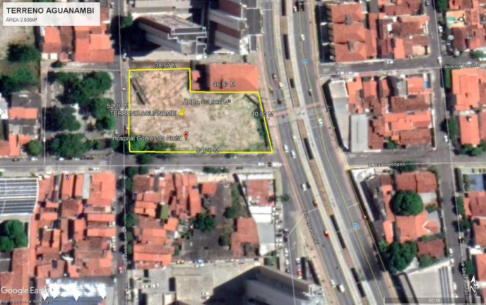 Terreno à Venda, 3.906 m² em José Bonifácio - Fortaleza