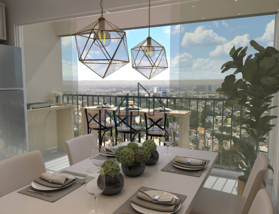Foto do imóvel Apartamento com 3 Quartos à Venda, 63 m² em Parque Oeste Industrial - Goiânia