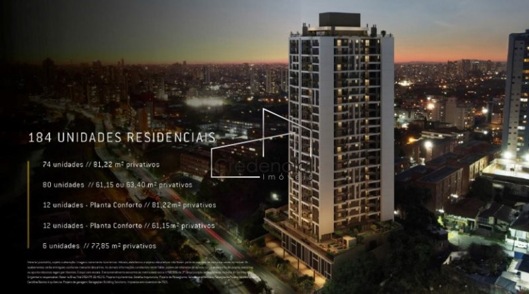 Apartamento com 2 Quartos à Venda, 61 m² em Cristo Rei - Curitiba