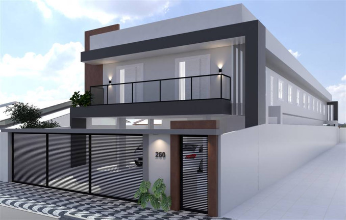 Casa com 2 Quartos à Venda, 59 m² em Balneario Esmeralda - Praia Grande