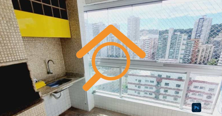 Imagem Imóvel com 2 Quartos à Venda, 75 m² em Canto Do Forte - Praia Grande