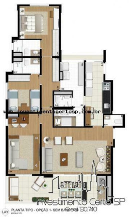 Imagem Apartamento com 3 Quartos à Venda, 128 m² em Perdizes - São Paulo