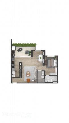 Imagem Apartamento com 3 Quartos à Venda, 107 m² em Centro - Curitiba