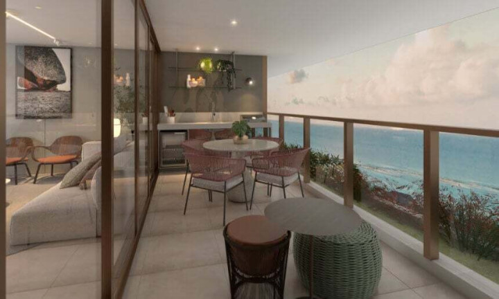 Imagem Apartamento com 3 Quartos à Venda, 98 m² em Ponta Do Seixas - João Pessoa