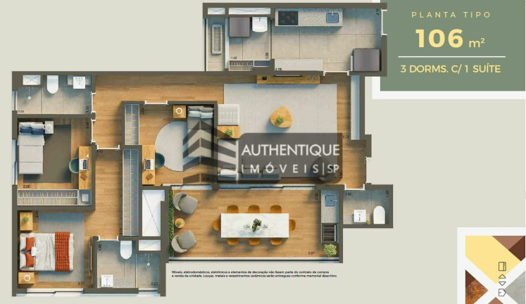 Imagem Apartamento com 4 Quartos à Venda, 147 m² em Vila Clementino - São Paulo Imagem Apartamento com 4 Quartos à Venda, 147 m² em Vila Clementino - São Paulo