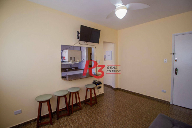 Imagem Apartamento com 1 Quarto à Venda, 55 m² em Pompéia - Santos