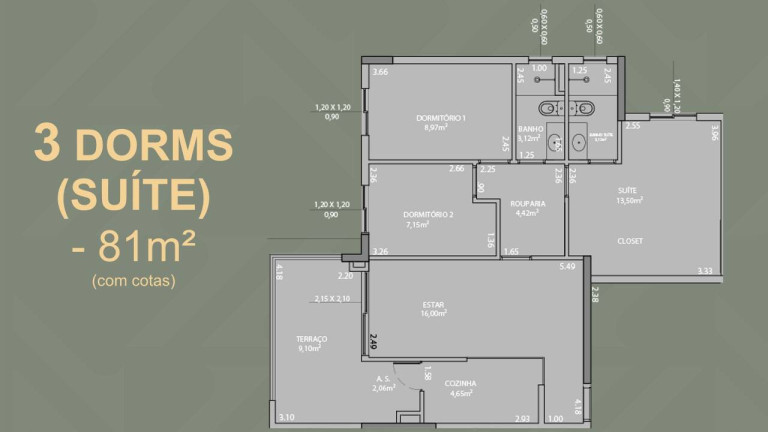 Imagem Apartamento com 3 Quartos à Venda, 81 m² em Santa Paula - São Caetano Do Sul Imagem Apartamento com 3 Quartos à Venda, 81 m² em Santa Paula - São Caetano Do Sul