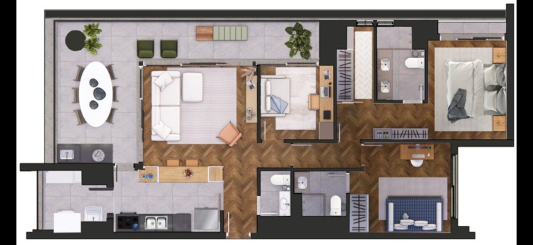 Imagem Imóvel com 3 Quartos para Alugar, 115 m² em Pinheiros - São Paulo
