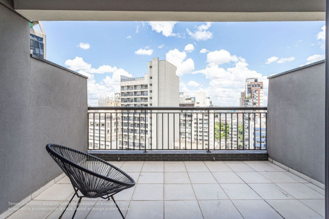 Imagem Apartamento com 1 Quarto para Alugar, 40 m² em Bela Vista - São Paulo