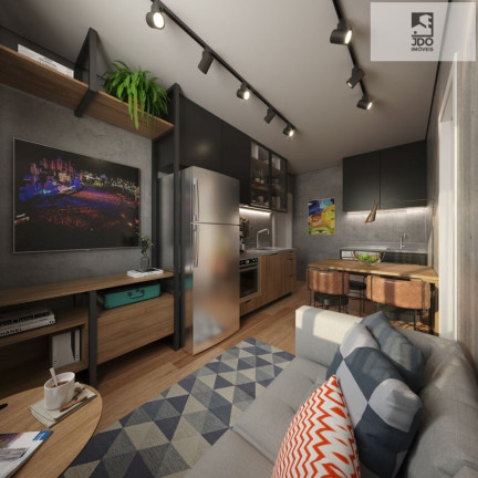 Imagem Apartamento com 1 Quarto à Venda, 19 m² em Centro - Curitiba Imagem Apartamento com 1 Quarto à Venda, 19 m² em Centro - Curitiba