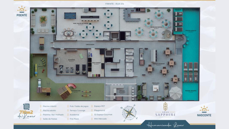 Imagem Apartamento com 2 Quartos à Venda, 61 m² em Morretes - Itapema