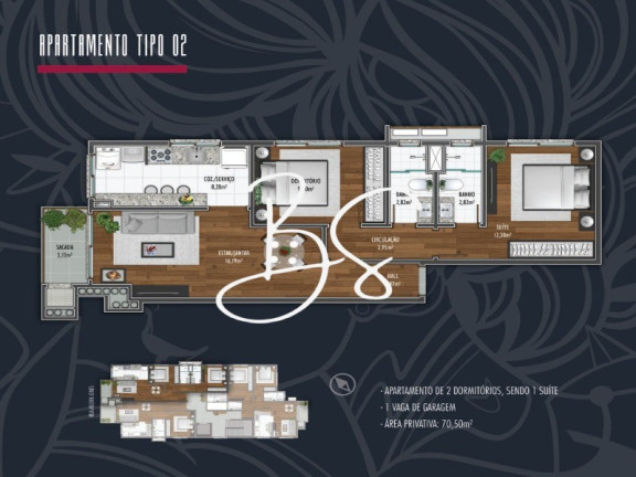 Imagem Apartamento com 1 Quarto à Venda, 93 m² em Centro - Canela