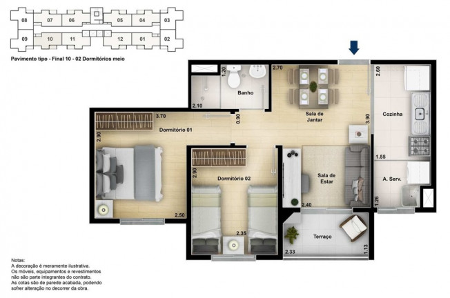 Imagem Apartamento com 2 Quartos à Venda, 43 m² em Residencial Parque Da Fazenda - Campinas Imagem Apartamento com 2 Quartos à Venda, 43 m² em Residencial Parque Da Fazenda - Campinas