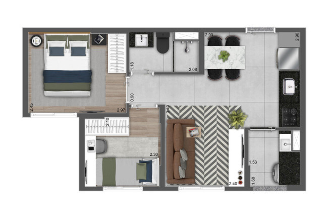 Imagem Apartamento com 2 Quartos à Venda, 38 m² em Freguesia Do ó - São Paulo Imagem Apartamento com 2 Quartos à Venda, 38 m² em Freguesia Do ó - São Paulo