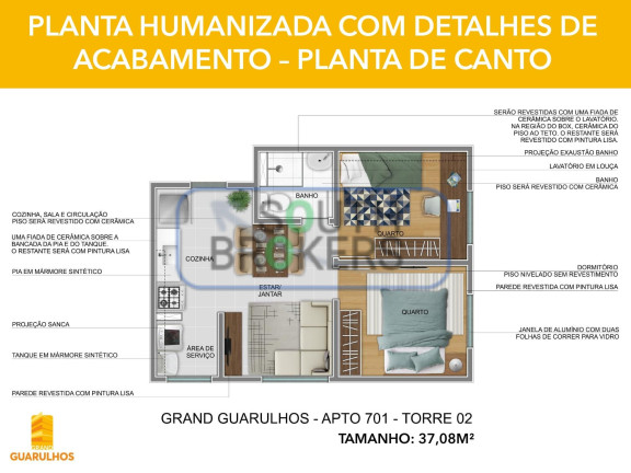Imagem Apartamento com 2 Quartos à Venda,  em Vila Nova Bonsucesso - Guarulhos