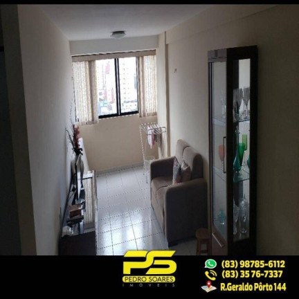 Apartamento com 1 Quarto à Venda, 50 m² em Brisamar - João Pessoa
