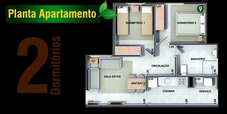 Imagem Imóvel com 2 Quartos à Venda, 49 m² em Quintino Facci Ii - Ribeirão Preto Imagem Imóvel com 2 Quartos à Venda, 49 m² em Quintino Facci Ii - Ribeirão Preto