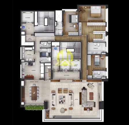 Imagem Apartamento com 4 Quartos à Venda, 303 m² em Itaim Bibi - São Paulo