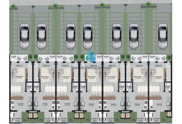 Imagem Sobrado com 2 Quartos à Venda, 89 m² em Universitário - Bento Gonçalves