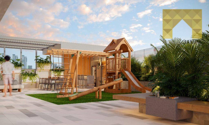 Apartamento com 2 Quartos à Venda, 68 m² em Jardim Oceania - João Pessoa