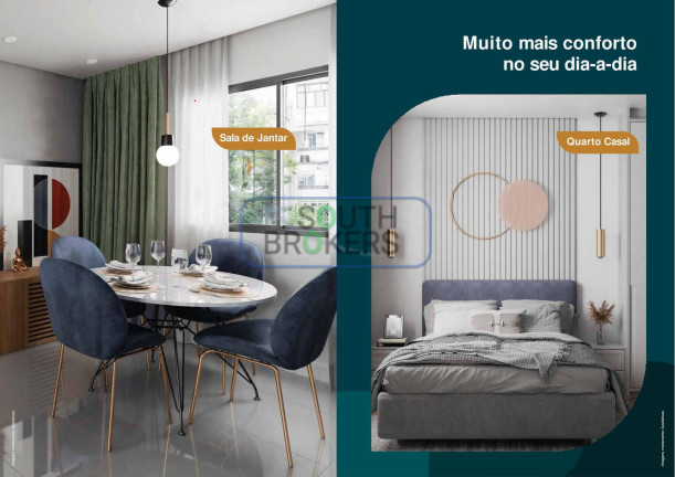 Imagem Apartamento com 2 Quartos à Venda,  em Centro - São José Dos Pinhais