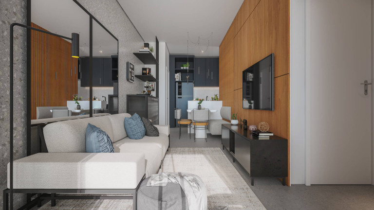Imagem Apartamento com 2 Quartos à Venda, 59 m² em água Verde - Curitiba