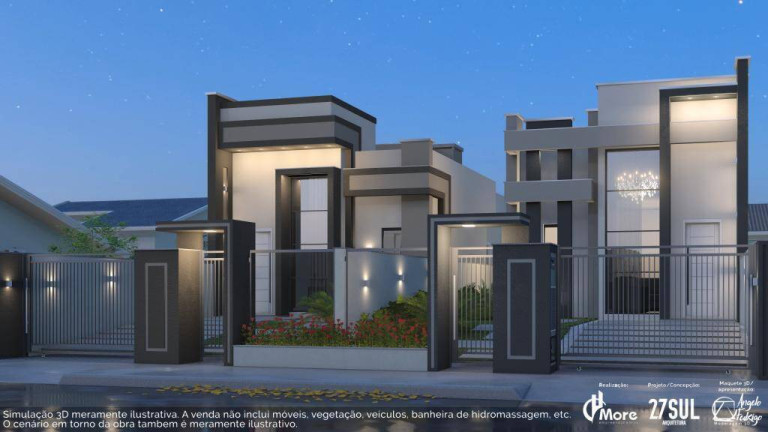 Imagem Casa com 3 Quartos à Venda, 91 m² em Residencial Bosque Da Mata - Tijucas