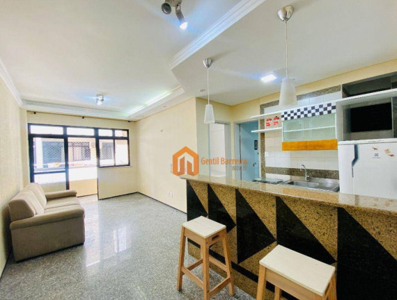 Imagem Apartamento com 1 Quarto à Venda, 45 m² em Meireles - Fortaleza
