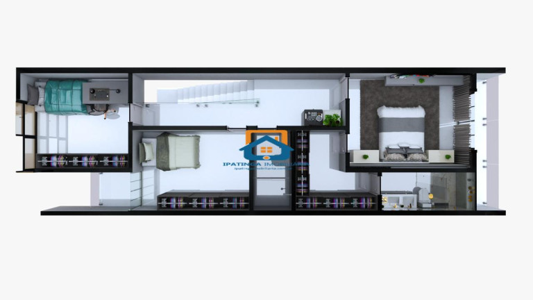 Imagem Casa com 3 Quartos à Venda, 161 m² em Residencial Bethânia - Santana Do Paraíso