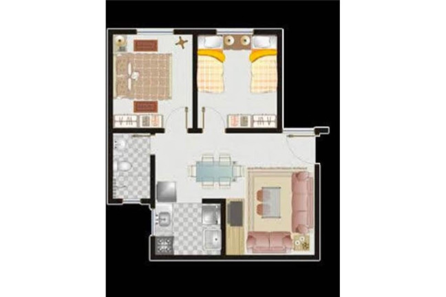 Imagem Imóvel com 2 Quartos à Venda, 43 m² em Partenon - Porto Alegre