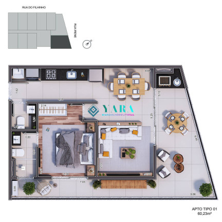 Imagem Apartamento com 1 Quarto à Venda, 45 m² em Acaraú - Ubatuba Imagem Apartamento com 1 Quarto à Venda, 45 m² em Acaraú - Ubatuba