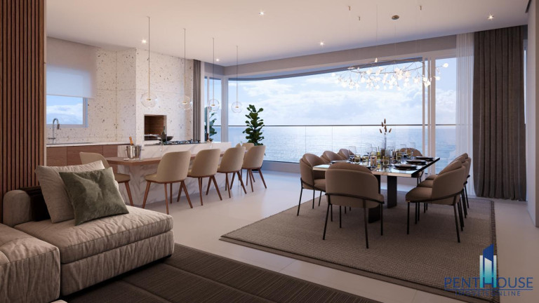 Apartamento com 4 Quartos à Venda, 210 m² em Praia Brava De Itajaí - Itajaí