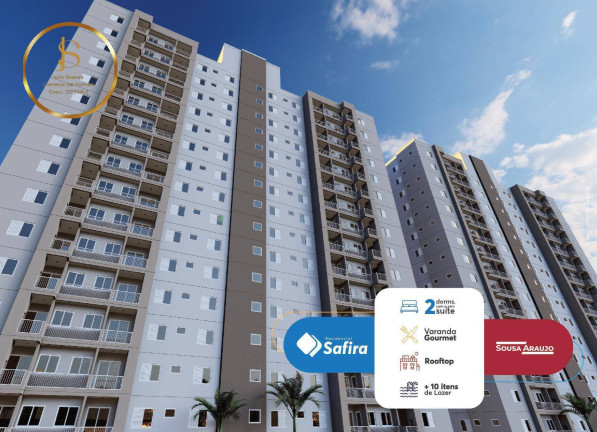 Apartamento com 2 Quartos à Venda, 53 m² em Jardim Nova Veneza (nova Veneza) - Sumaré
