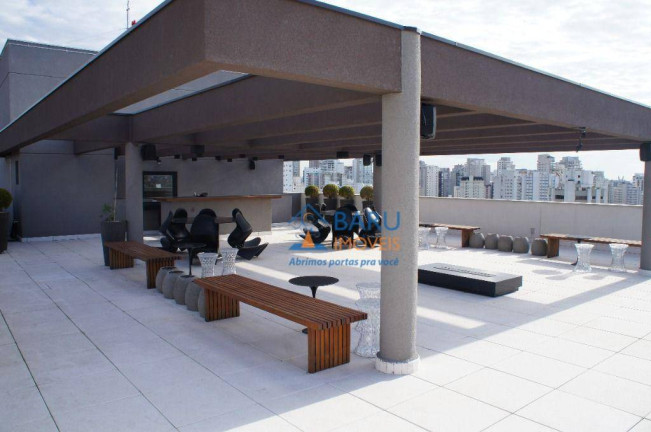 Imagem Apartamento com 1 Quarto para Alugar, 35 m² em Campo Belo - São Paulo