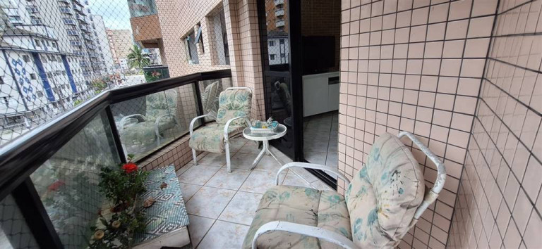 Imagem Apartamento com 2 Quartos à Venda, 94 m² em Guilhermina - Praia Grande