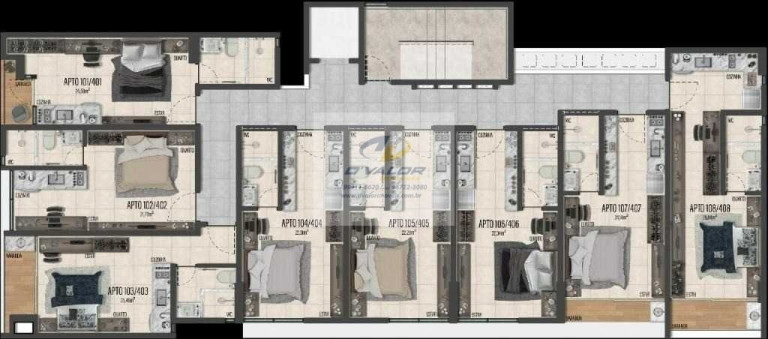 Imagem Apartamento com 1 Quarto à Venda, 30 m² em Intermares - Cabedelo